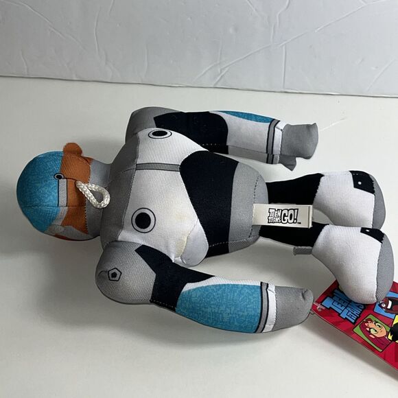 Teen Titans Go CYBORG 9" Plush Figure Stuffed Doll Soft NEW - Picture 2 of 6